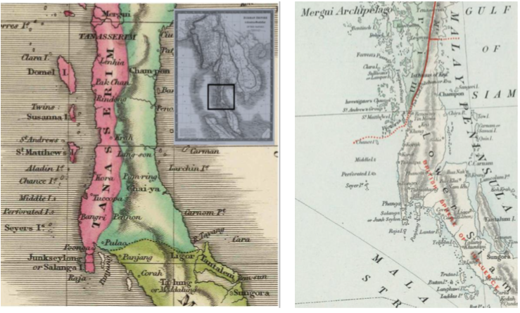 British Plans for the Upper Siamese-Malay Peninsula Over the Nineteenth Century