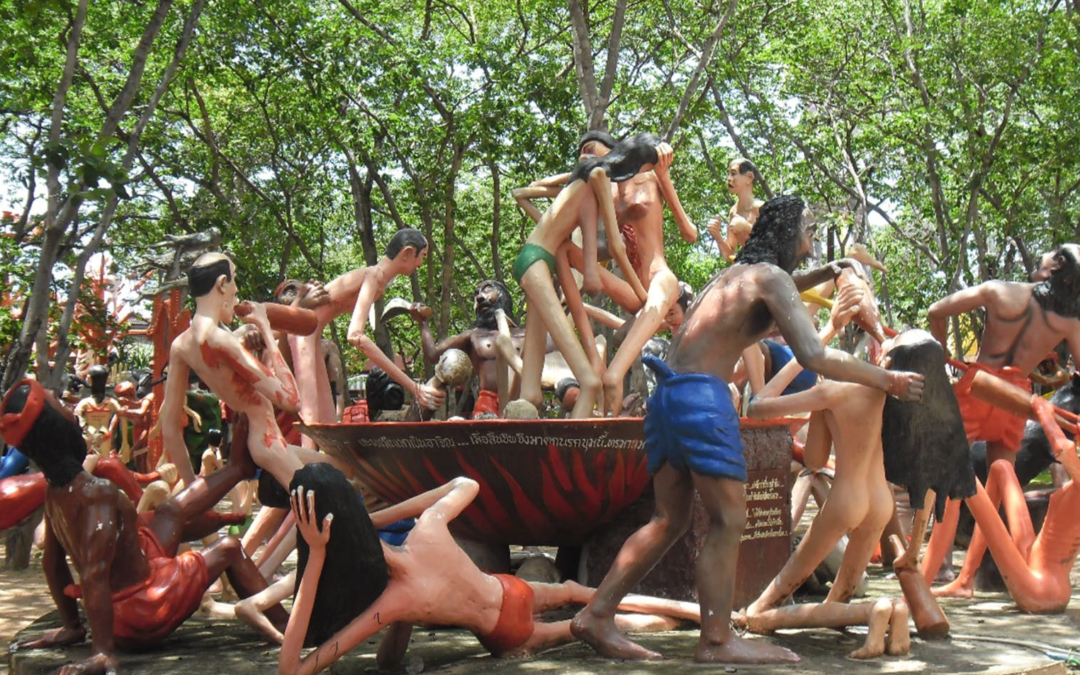 Infernal Visions: Exploring the Lower Realms in Thai Cosmological Parks